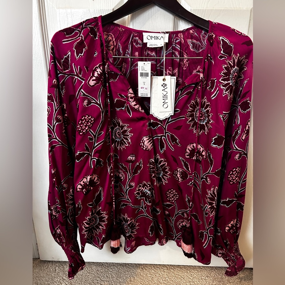 Anthropology OMIKA TOP, size small, brand new with tag